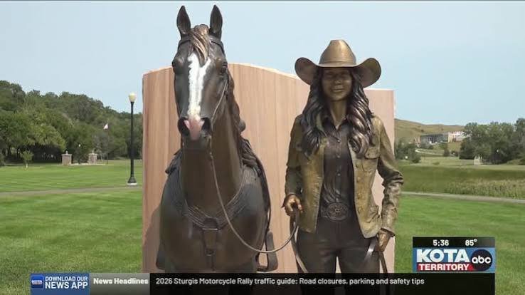 Kristi Noem's Life-Size Statue Unveiled in Pierre — Who Is She Really? - Public Image & Legacy